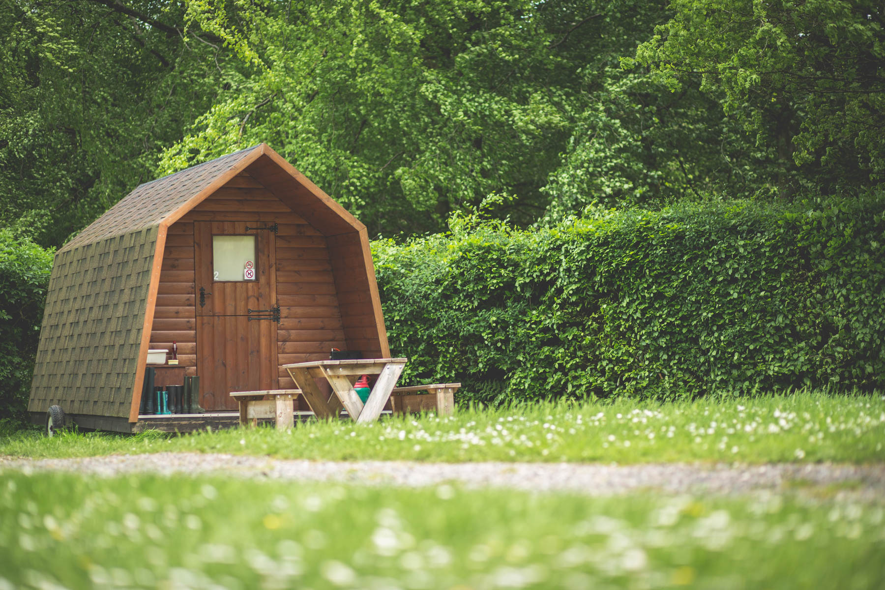 Camping Pod Forest Glade - Outside