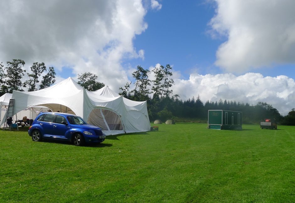 Wedding at Forest Glade Marquee