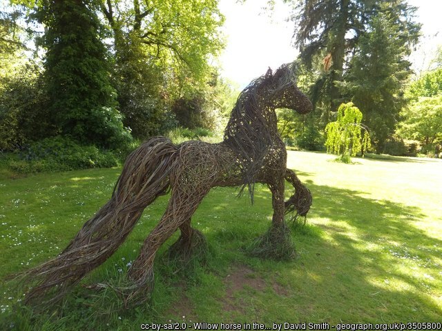 Knightshayes Court Willow Horse