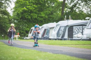 family-friendly camping park in devon