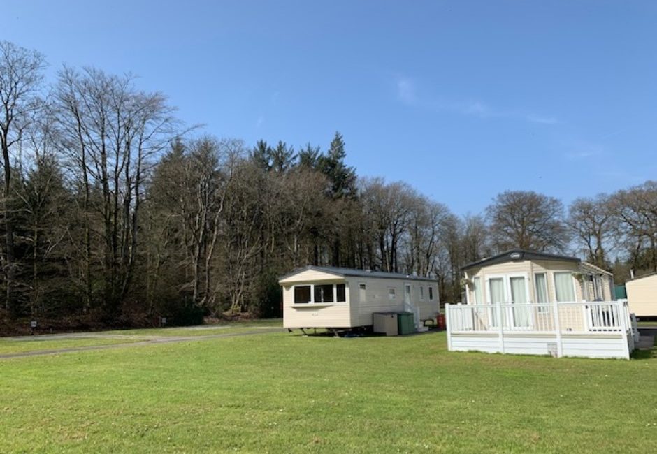 holiday caravans at forest glade