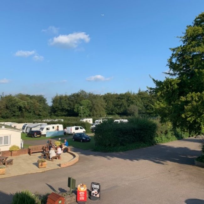 caravans tents camping holiday homes at Forest Glade