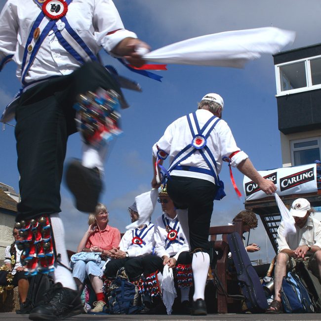 Morris Dancers at Sidmouth Golf Festival