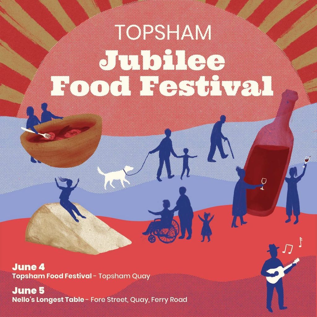 Topsham Jubilee Food Festival in Devon 