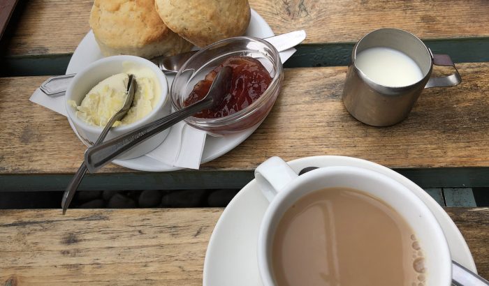 cream tea at Forest Glade