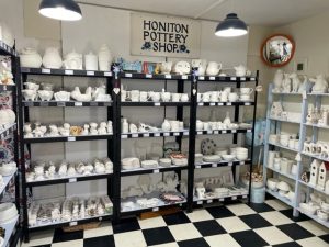 Honiton Pottery Shop - art and craft in Devon