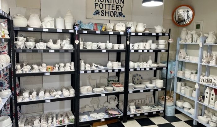 Honiton Pottery Shop - art and craft in Devon