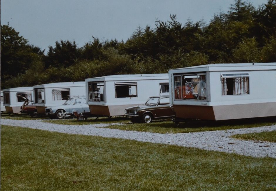 caravans holiday homes classic cars at Forest Glade