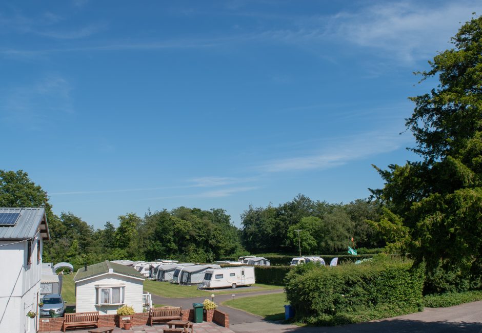 forest view caravan camping holiday homes at Forest Glade