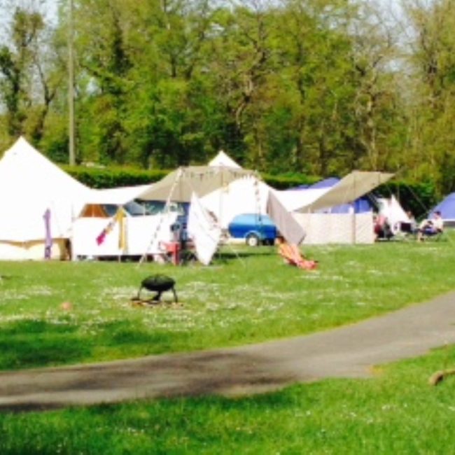 teepee tents camping summer holidays at Forest Glade