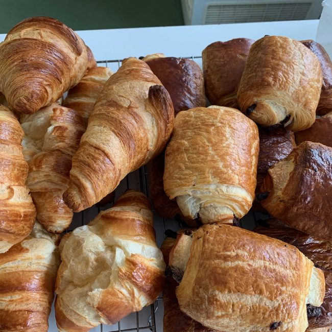 freshly baked pastries food breakfast at Forest Glade