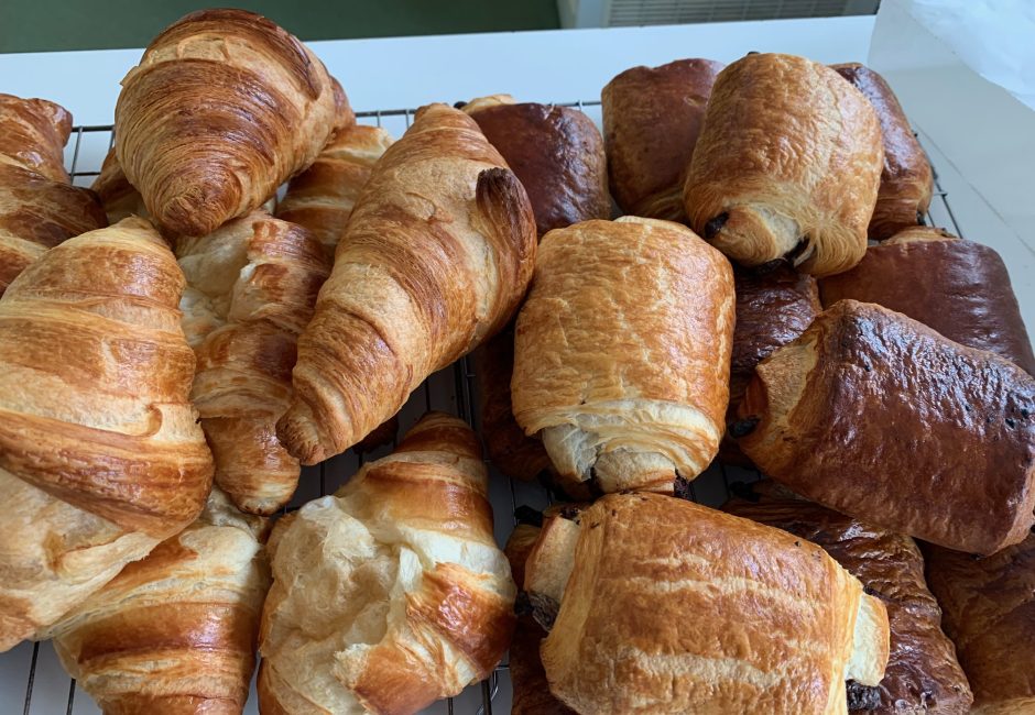 freshly baked pastries food breakfast at Forest Glade