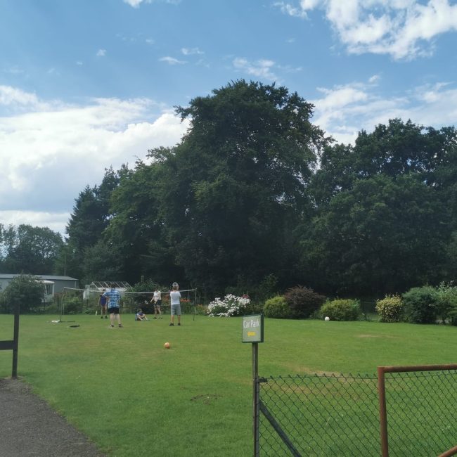 badminton activities at Forest Glade
