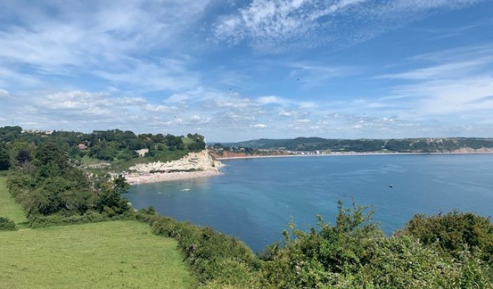 Walking from Branscombe to Beer