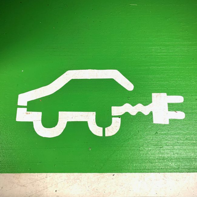 electric vehicle charging at forest glade